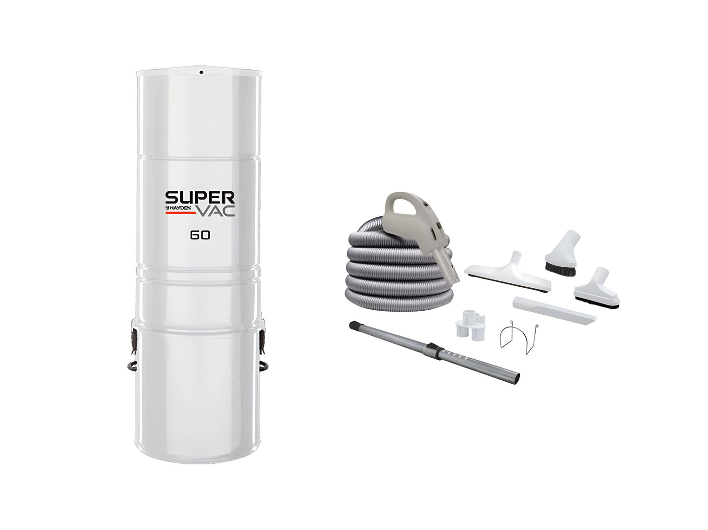 HAYDEN SUPER VAC 60 + 30' SUPERPACK AIR LOW VOLT KIT PACKAGE