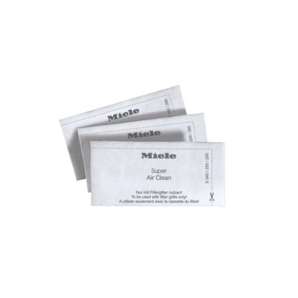 MIELE AIRCLEAN FILTER SF SAC20/30 (3 FILTERS PER BOX) - 3944711