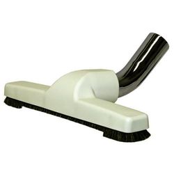 FLOOR TOOL, 1 1/4" X 10" METAL NECK NATURAL BRISTLE - IVORY